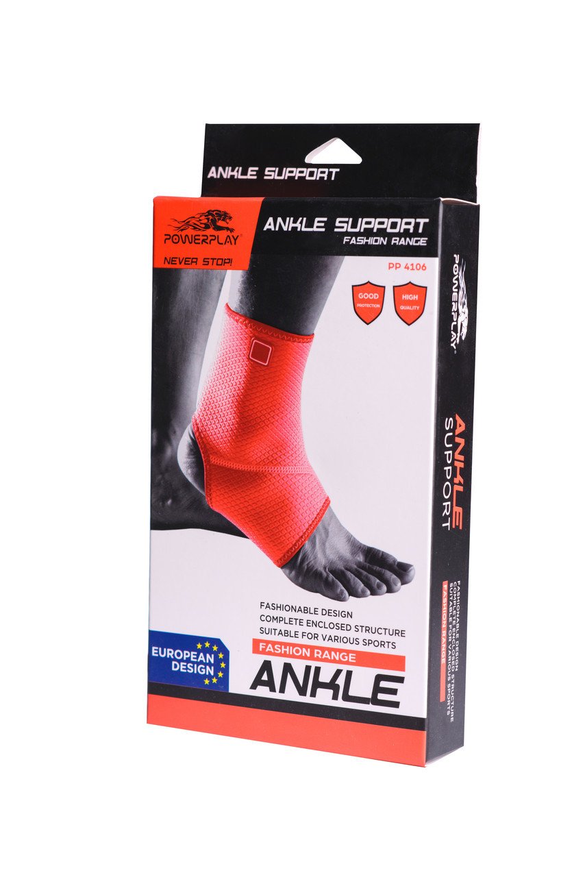 Бандаж на голіностоп PowerPlay 4106 (1 шт) L/XL фото товару