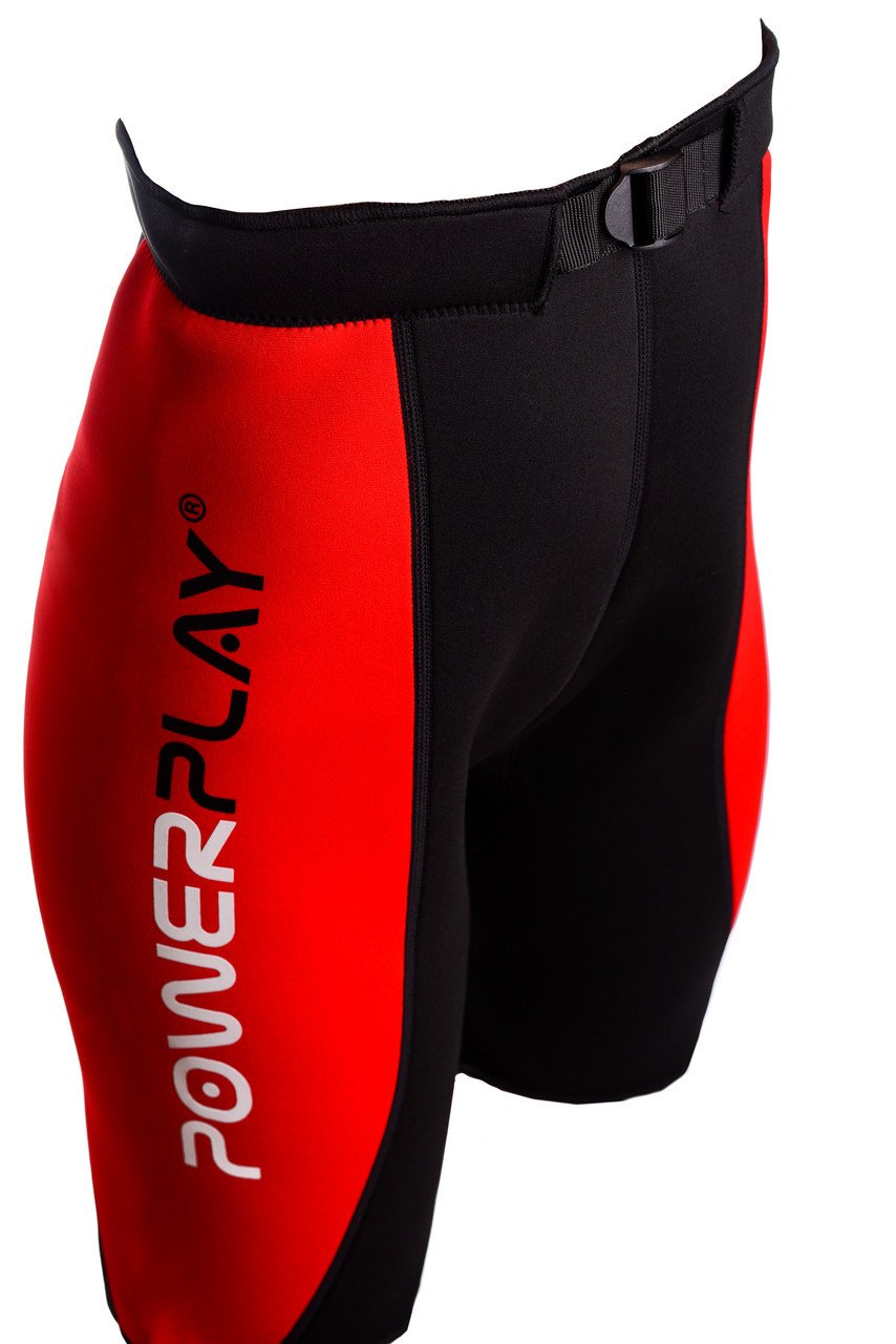 Шорти для схуднення PowerPlay 4304 Червоно-Чорні S/M фото товару