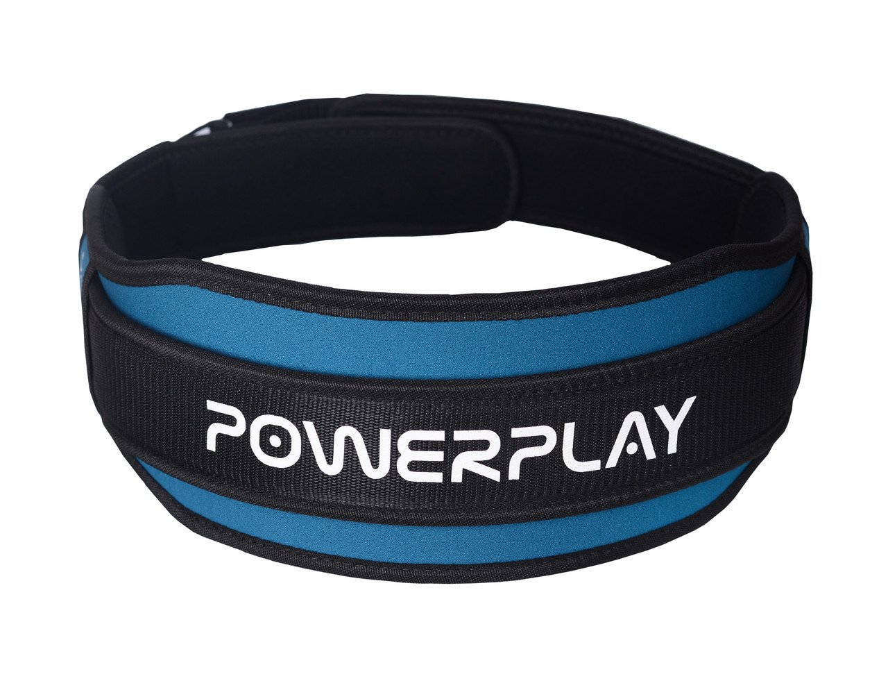 Пояс для важкої атлетики PowerPlay 5545 Синьо-Чорний (Неопрен) S фото товару