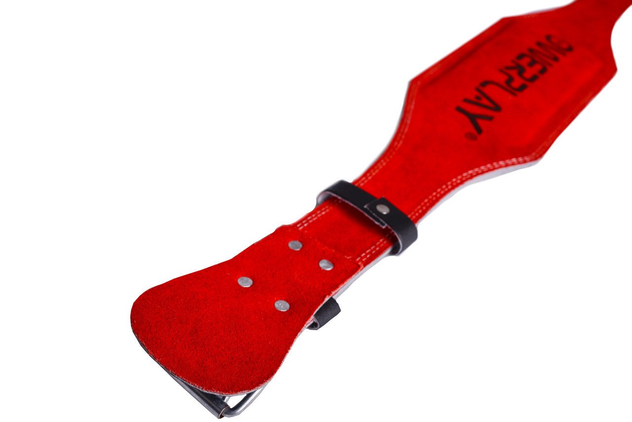 Пояс для важкої атлетики PowerPlay 5053 Чорно-Червоний L фото товара