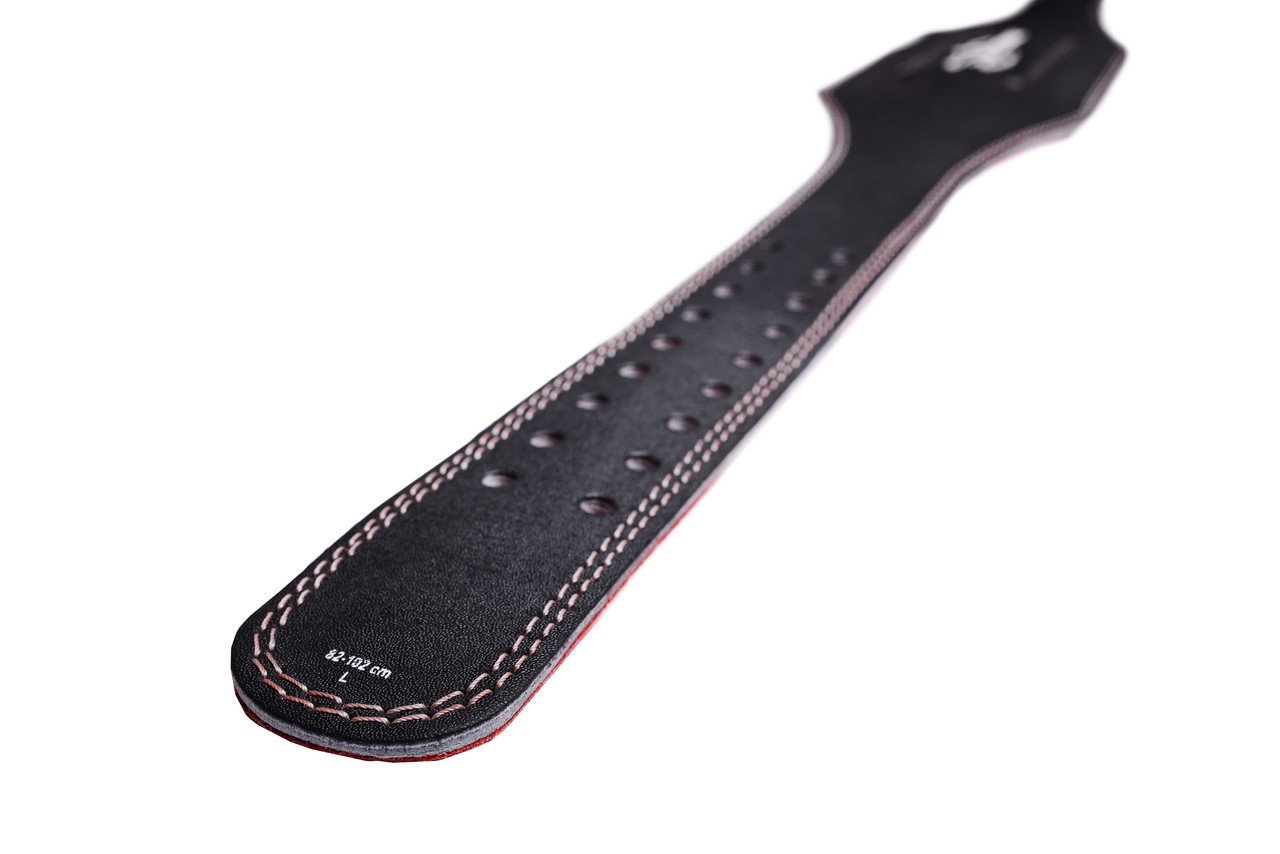 Пояс для важкої атлетики PowerPlay 5053 Чорно-Червоний L фото товара