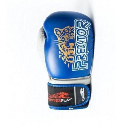 Боксерські рукавиці PowerPlay 3008 Сині 10 унцій фото товару
