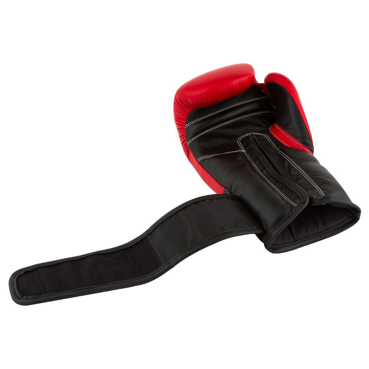 Боксерські рукавиці PowerPlay 3015 Червоні [натуральна шкіра] 12 унцій фото товару