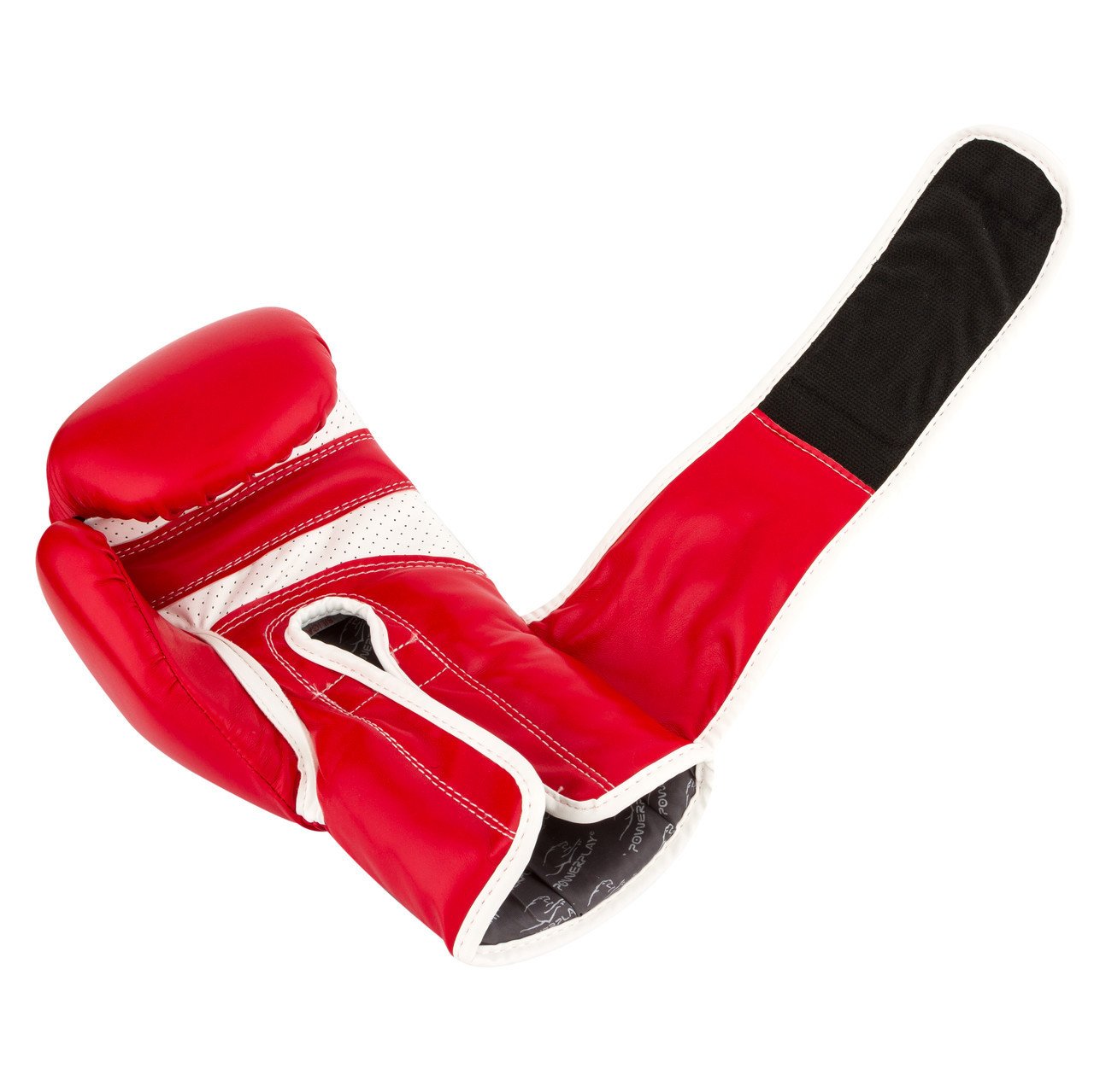 Боксерські рукавиці PowerPlay 3019 Червоні 12 унцій фото товару