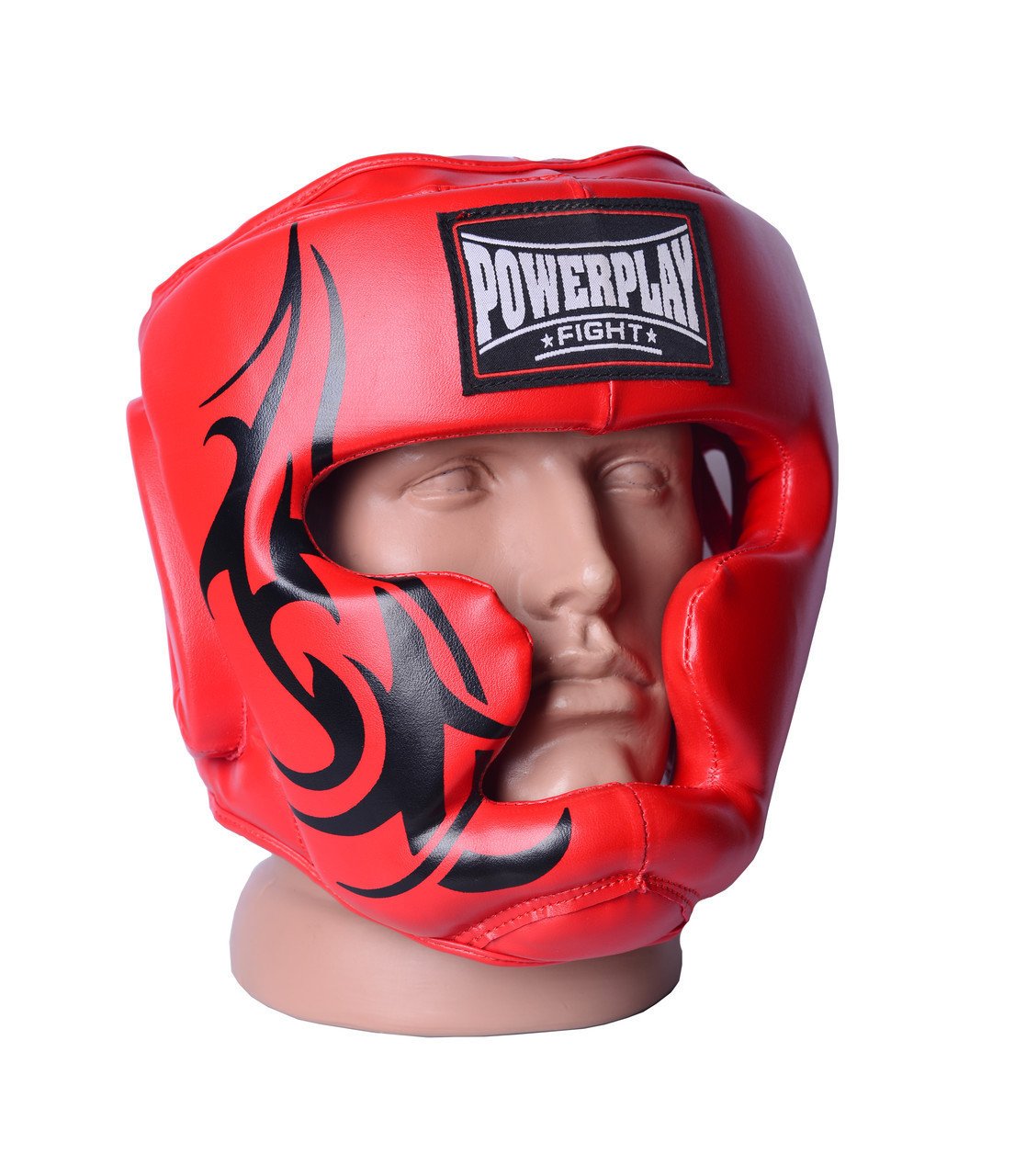 Боксерський шолом тренувальний PowerPlay 3043 Червоний XL фото товару