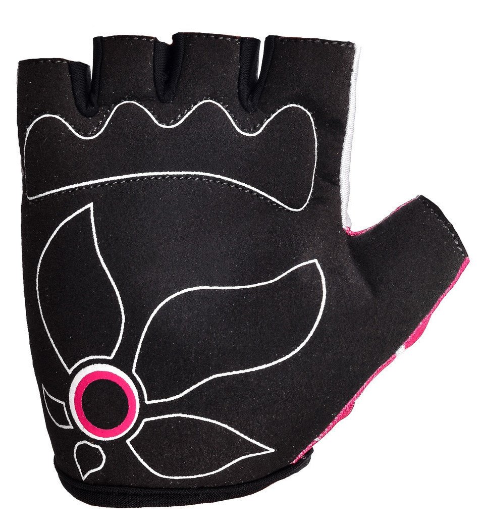 Велорукавички PowerPlay 5470 Біло-рожеві  2XS фото товару