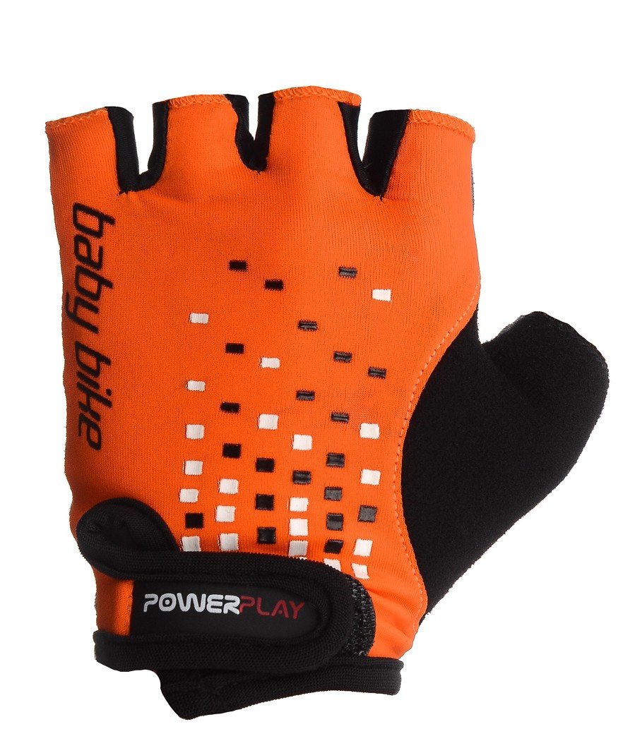 Велорукавички PowerPlay 5451 B Помаранчеві 3XS фото товару