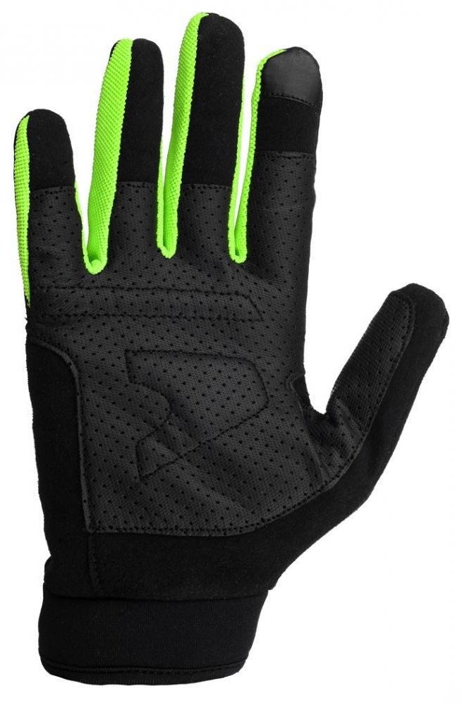 Рукавички для кроссфіту PowerPlay Hit Full Finger Чорно-Зелені M фото товара