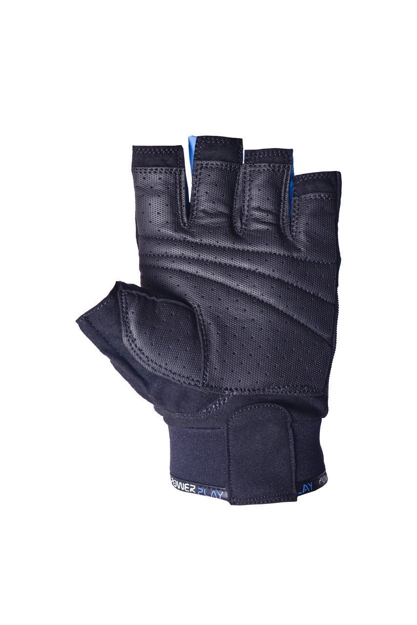 Рукавички для фітнесу PowerPlay 3092 Чорно-Сині XL фото товара