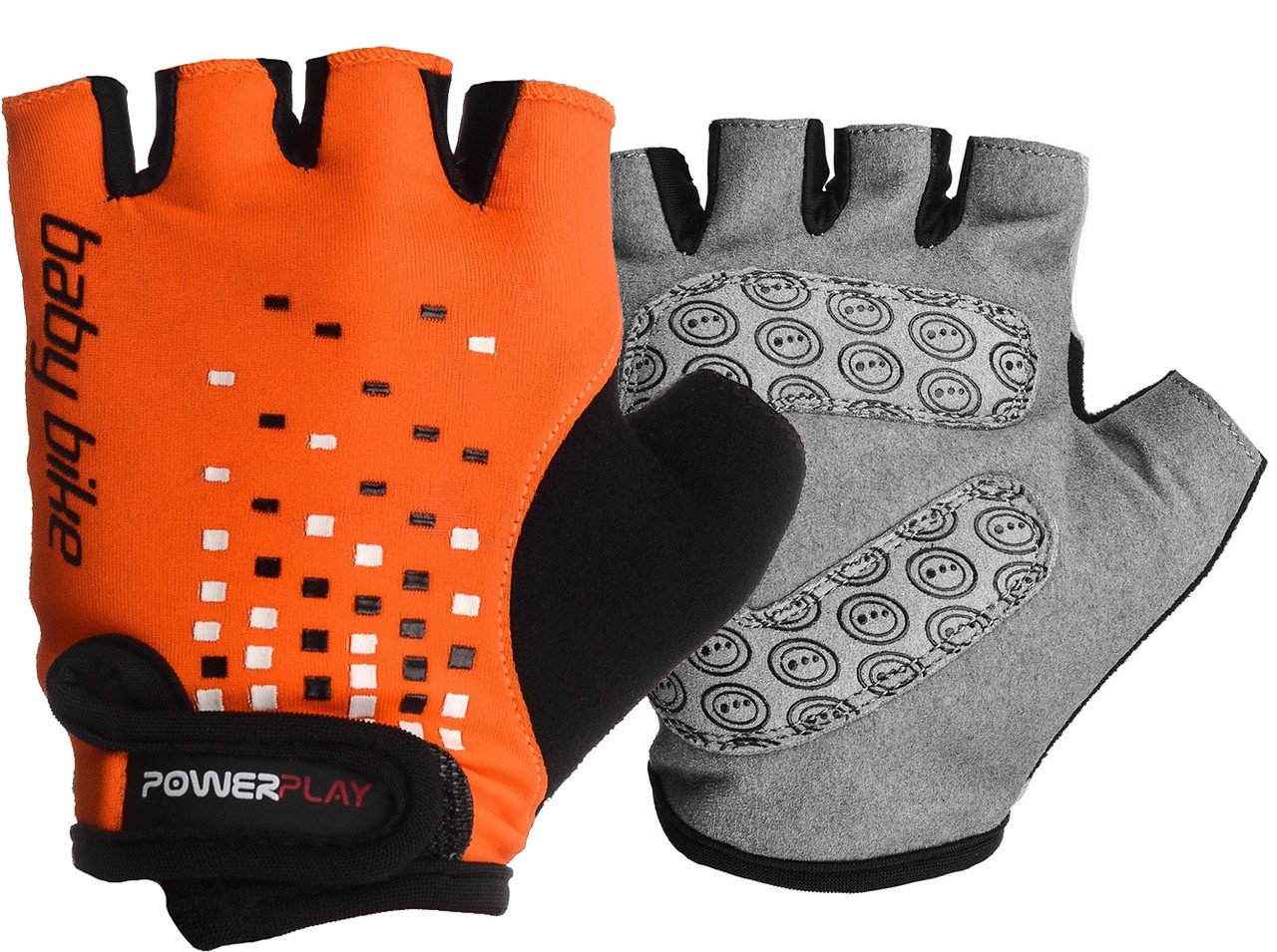Велорукавички PowerPlay 5451 B Помаранчеві 2XS фото товару