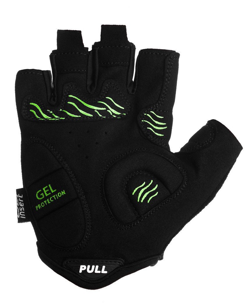 Велорукавички PowerPlay 5013 B Зелені XXL фото товару