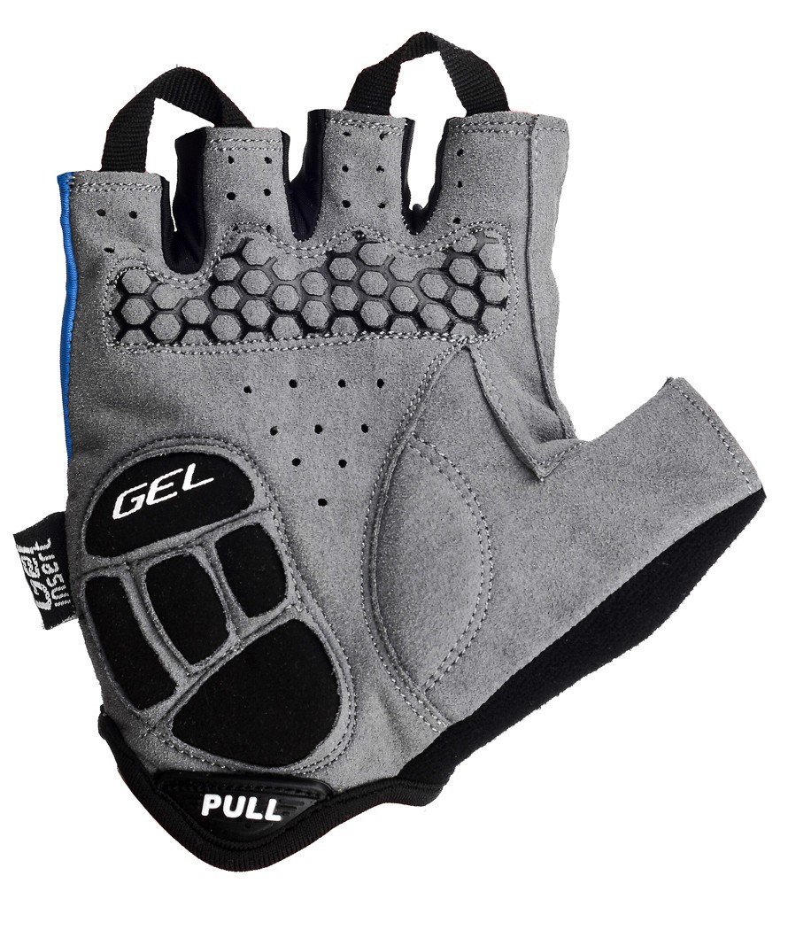 Велорукавички PowerPlay 5010 B Біло-блакитні S фото товара