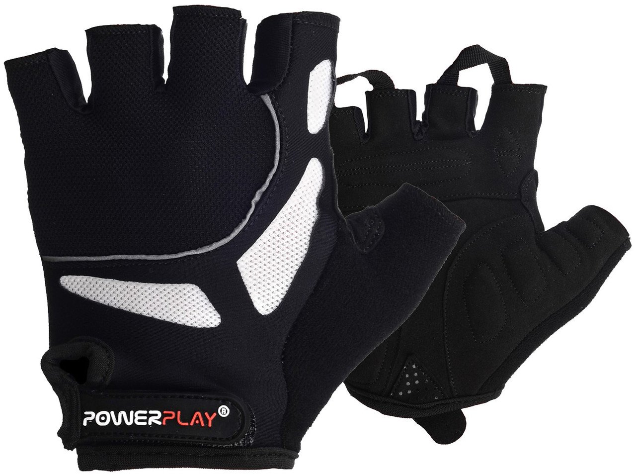 Велорукавички PowerPlay 5087 Чорні XL фото товару