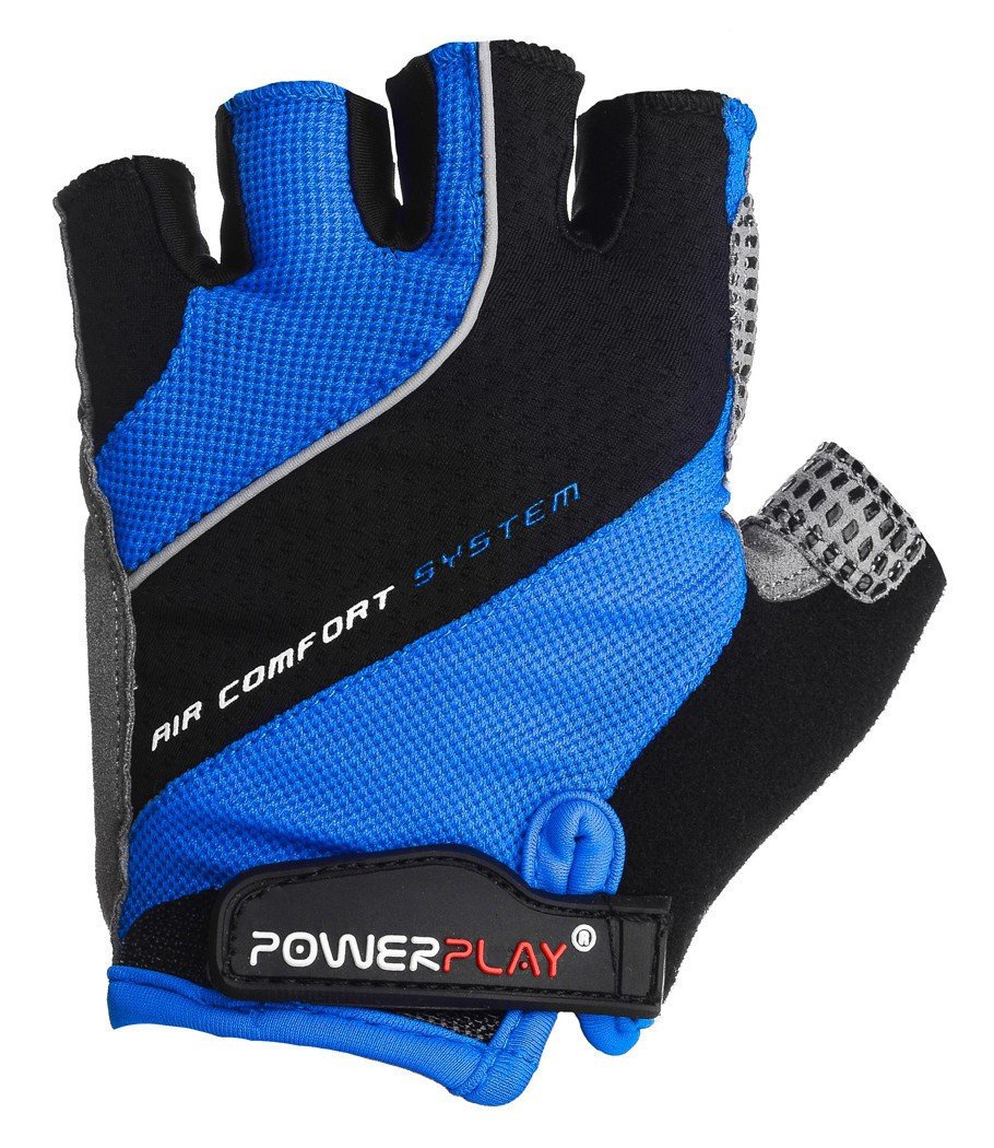 Велорукавички PowerPlay 5023 Men Сині XL фото товару