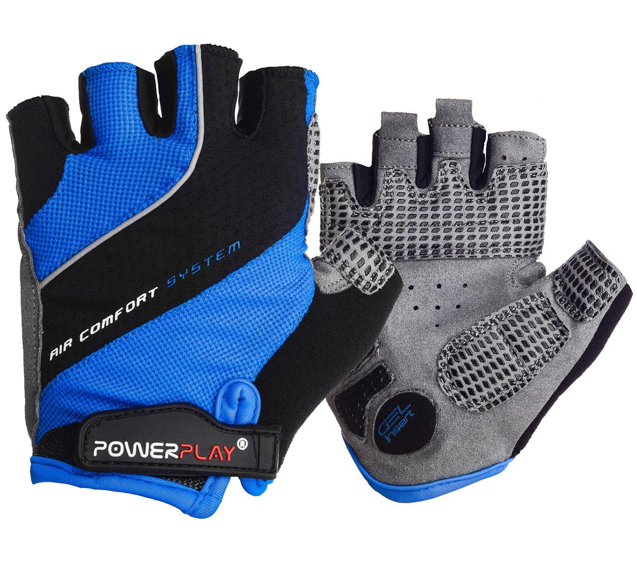 Велорукавички PowerPlay 5023 Men Сині XL фото товару