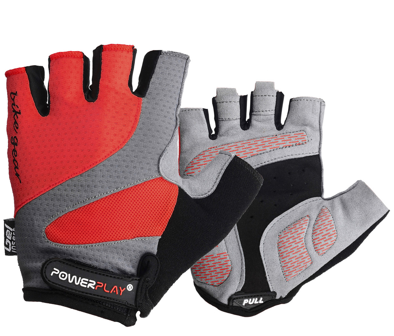 Велорукавички PowerPlay 5004 E Червоні XXL фото товара