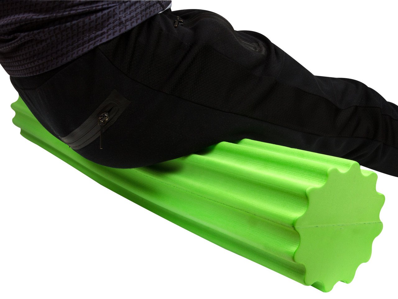 Ролик для йоги і пілатес PowerPlay 4020 (90*15см) Зелений фото товару