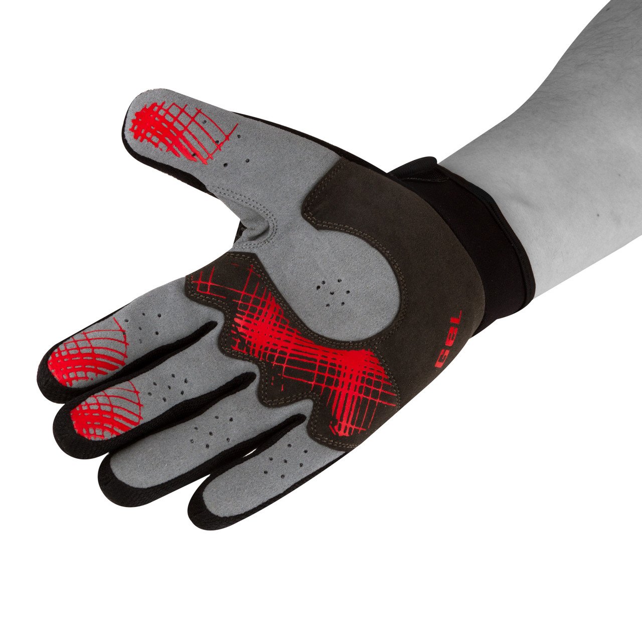 Велорукавички PowerPlay 6581 Чорні S фото товару