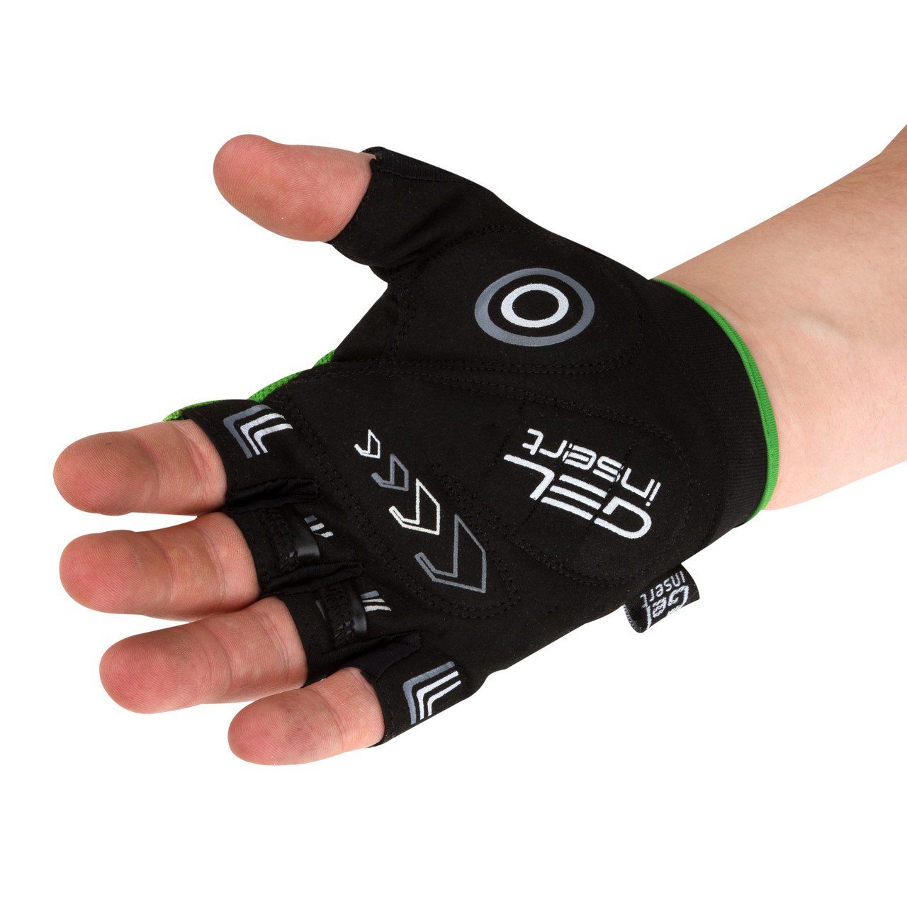 Велорукавички PowerPlay 5015 B Зелені L фото товару