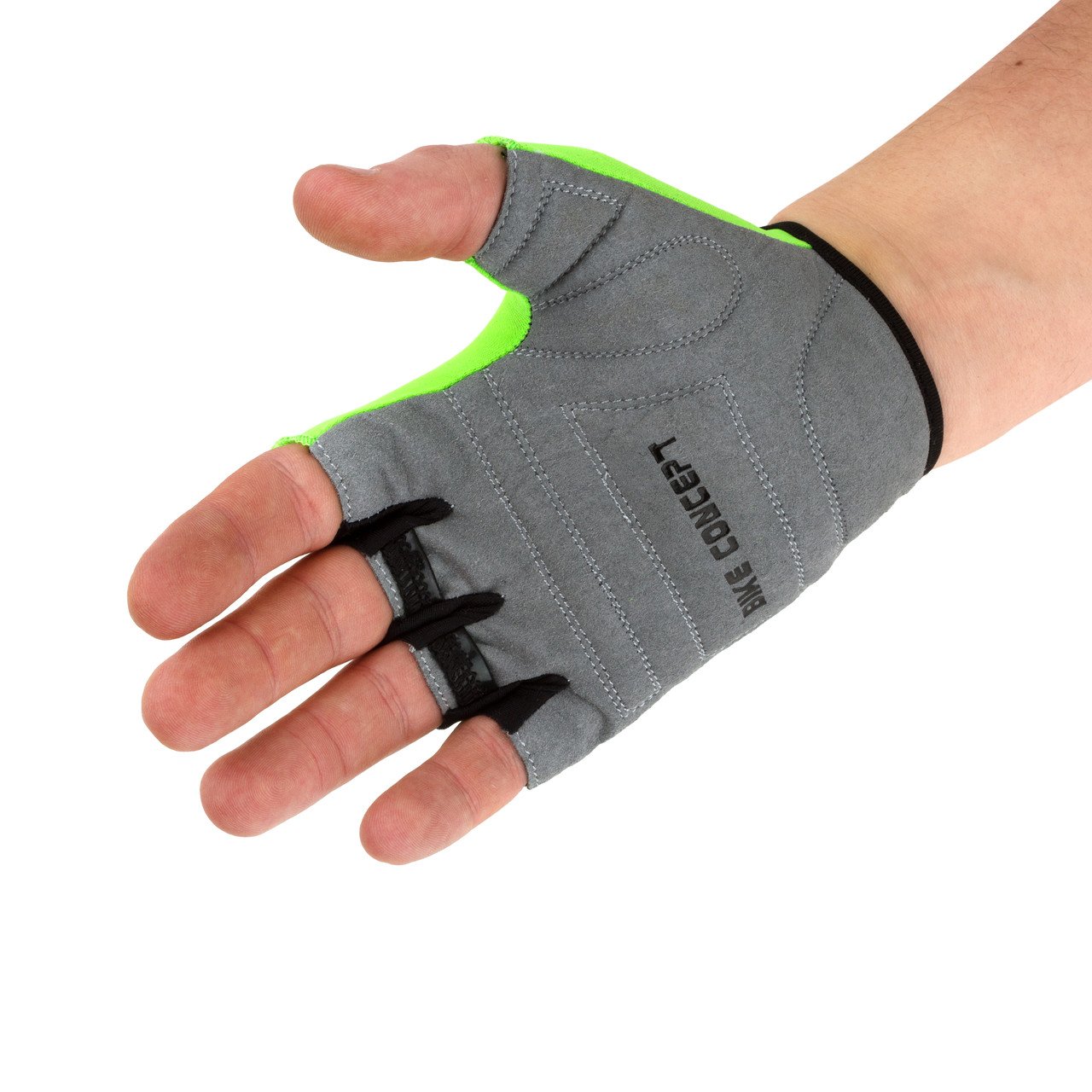 Велорукавички PowerPlay 5029 Зелені M фото товара