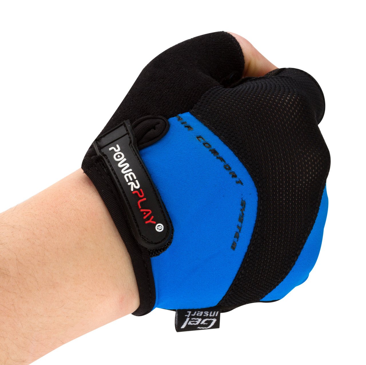 Велорукавички PowerPlay 5013 C Сині XXL фото товара