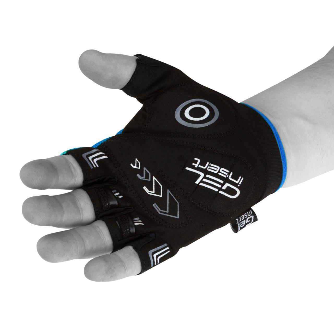 Велорукавички PowerPlay 5015 D Сині M фото товара