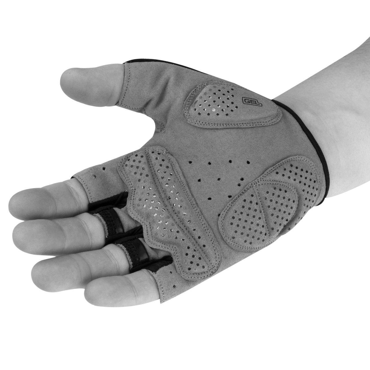 Велорукавички PowerPlay 5041 D Чорно-червоні L фото товара