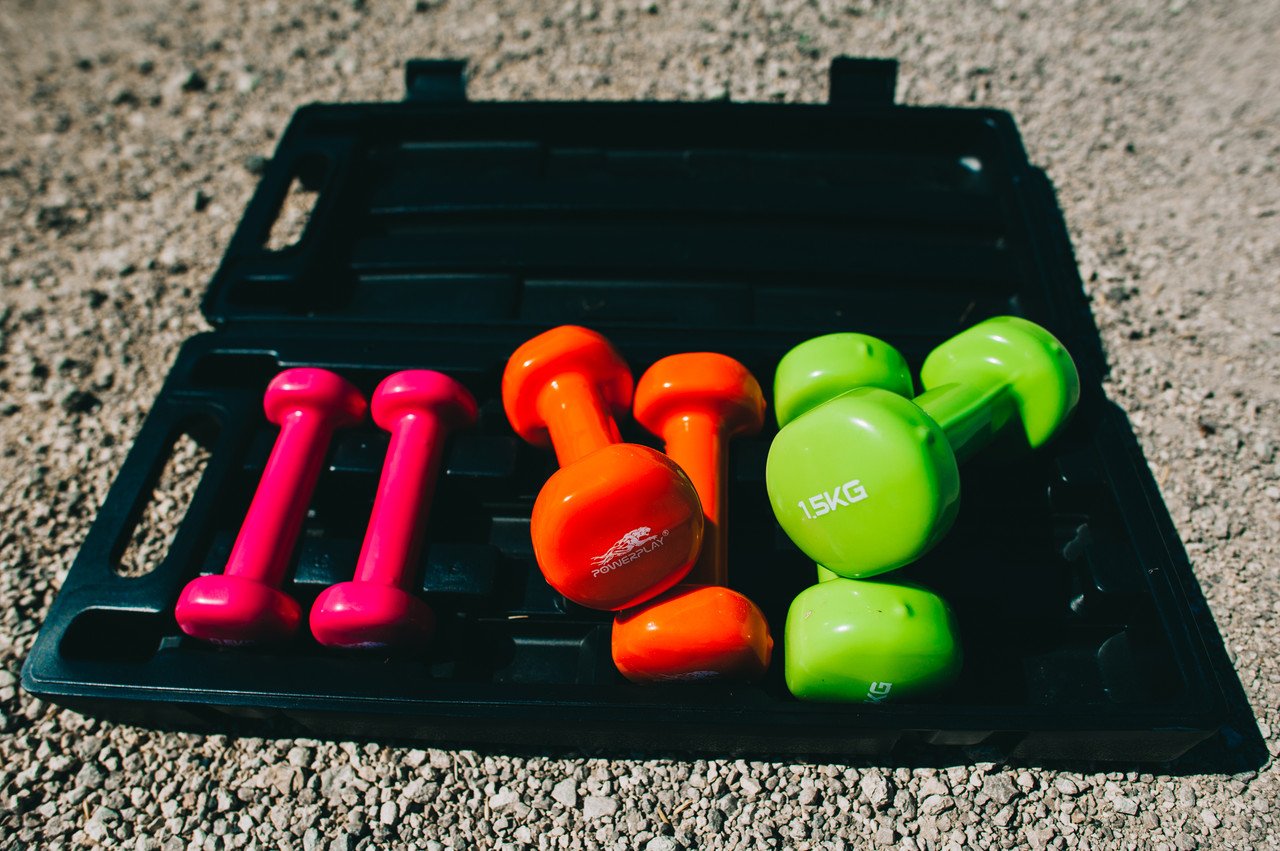 Набір гантелей в кейсі 6 кг. PowerPlay 4103 фото товара