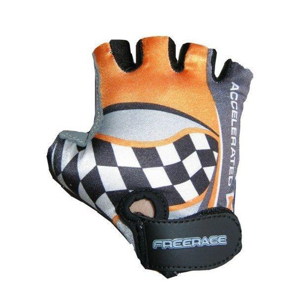 Велорукавиці дитячі Freerace Mike FC-1000 (розмір 4) Orange фото товару