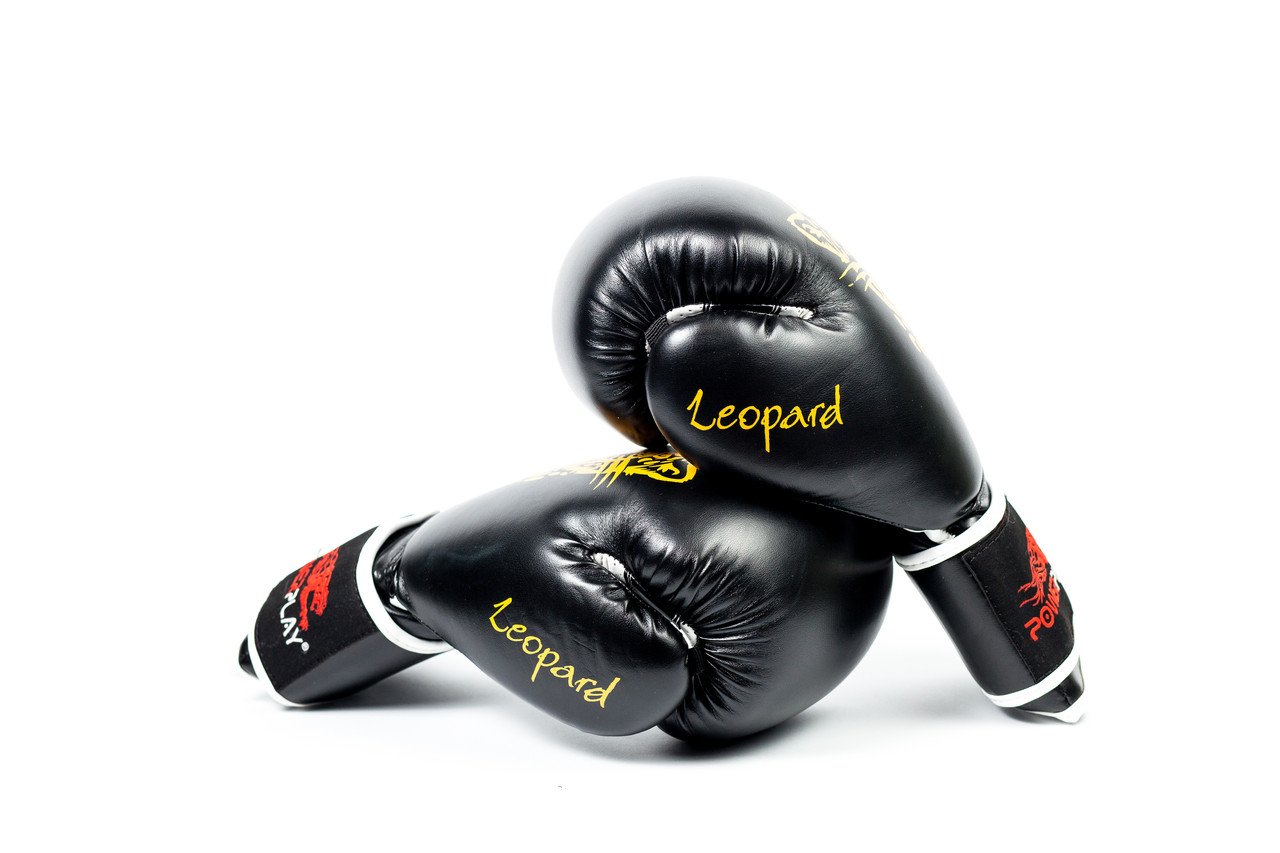 Боксерські рукавиці PowerPlay 3009 Чорні 8 унцій фото товару