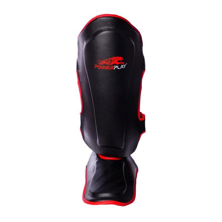 Защита голени и стопы PowerPlay 3034 черно-красная S фото товара