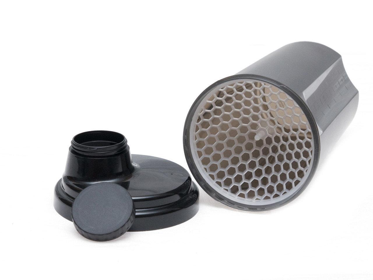 Шейкер спортивний SHAKERSKY 700 ml Black фото товару