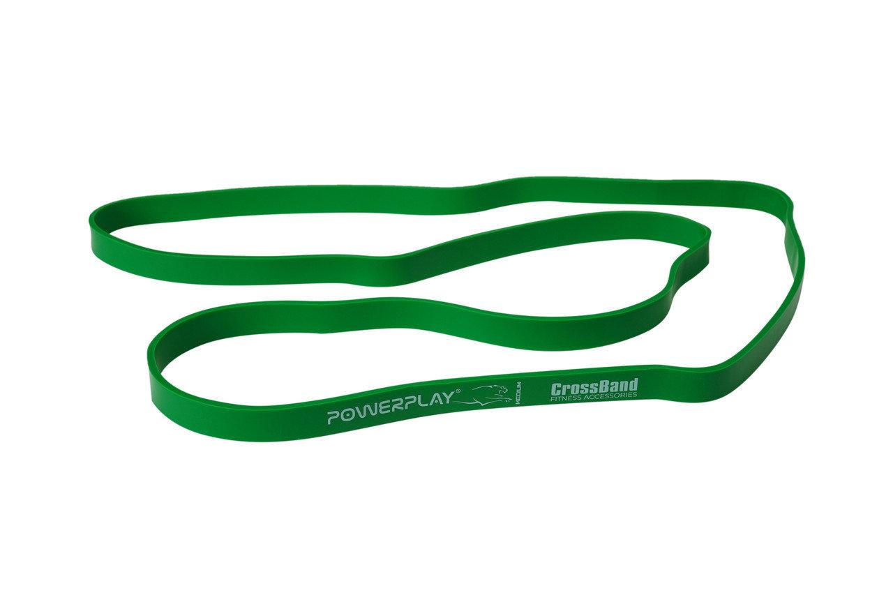Резина для тренировок PowerPlay 4115 Green(16-32kg) фото товару