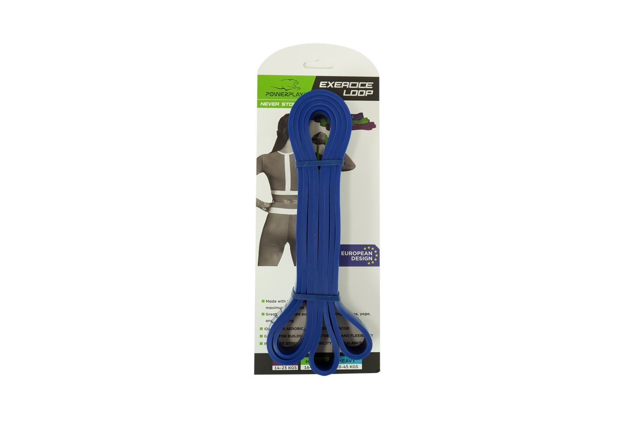 Резина для тренировок PowerPlay 4115 Blue(20-45kg) фото товара