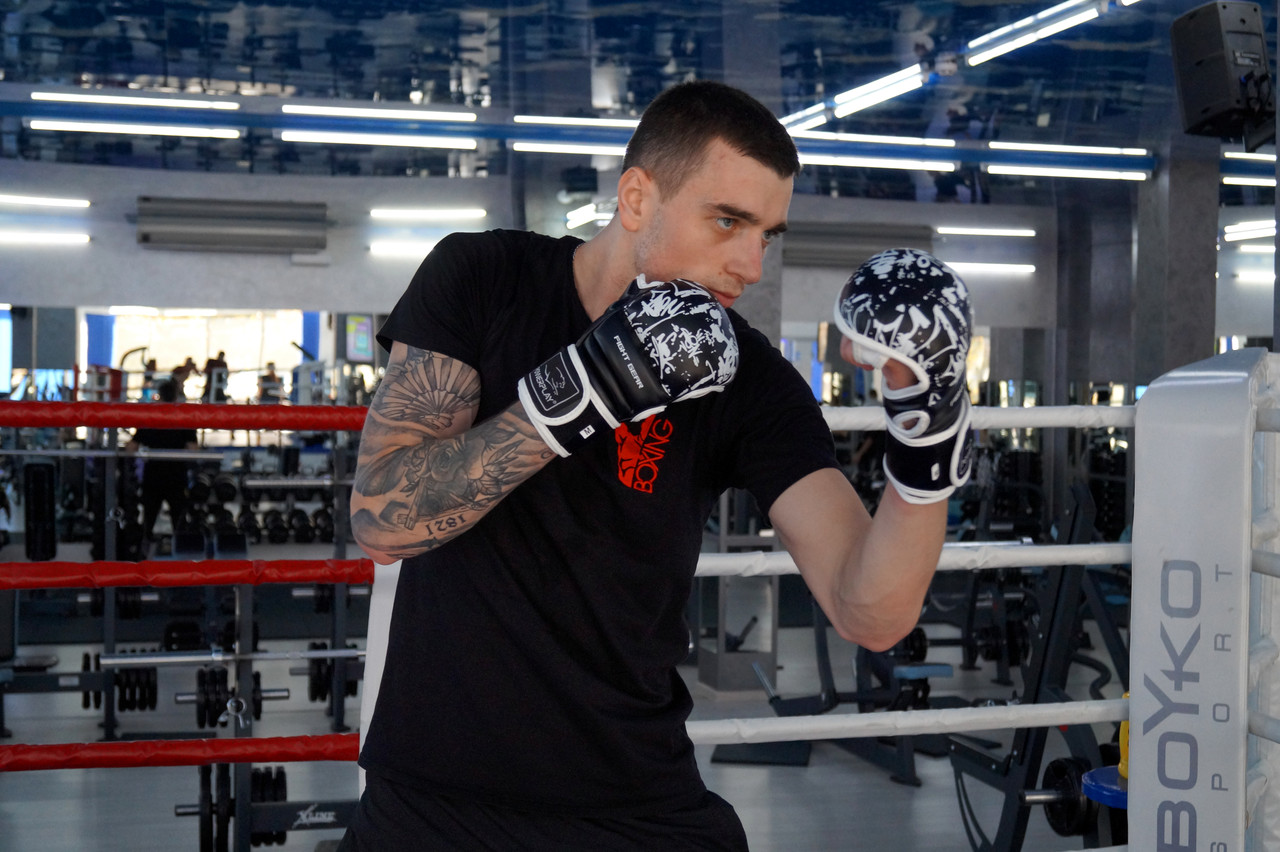 Рукавички для Karate PowerPlay 3092KRT Чорні-Білі XS фото товара