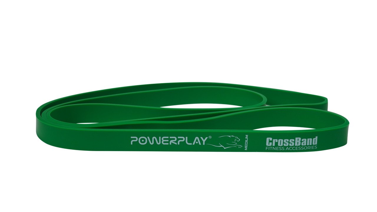 Резина для тренировок PowerPlay 4115 Green(16-32kg) фото товару