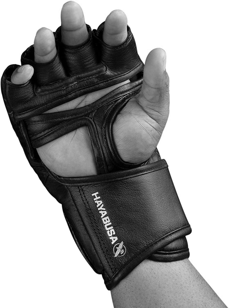 Рукавички для MMA Hayabusa T3  - Чорні L 4oz (Original) фото товару
