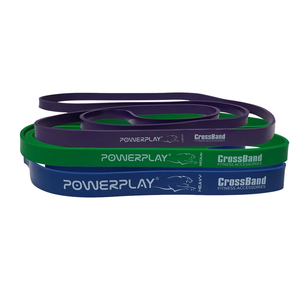 Резина для тренувань набір із 3 шт PowerPlay 4115 фото товару