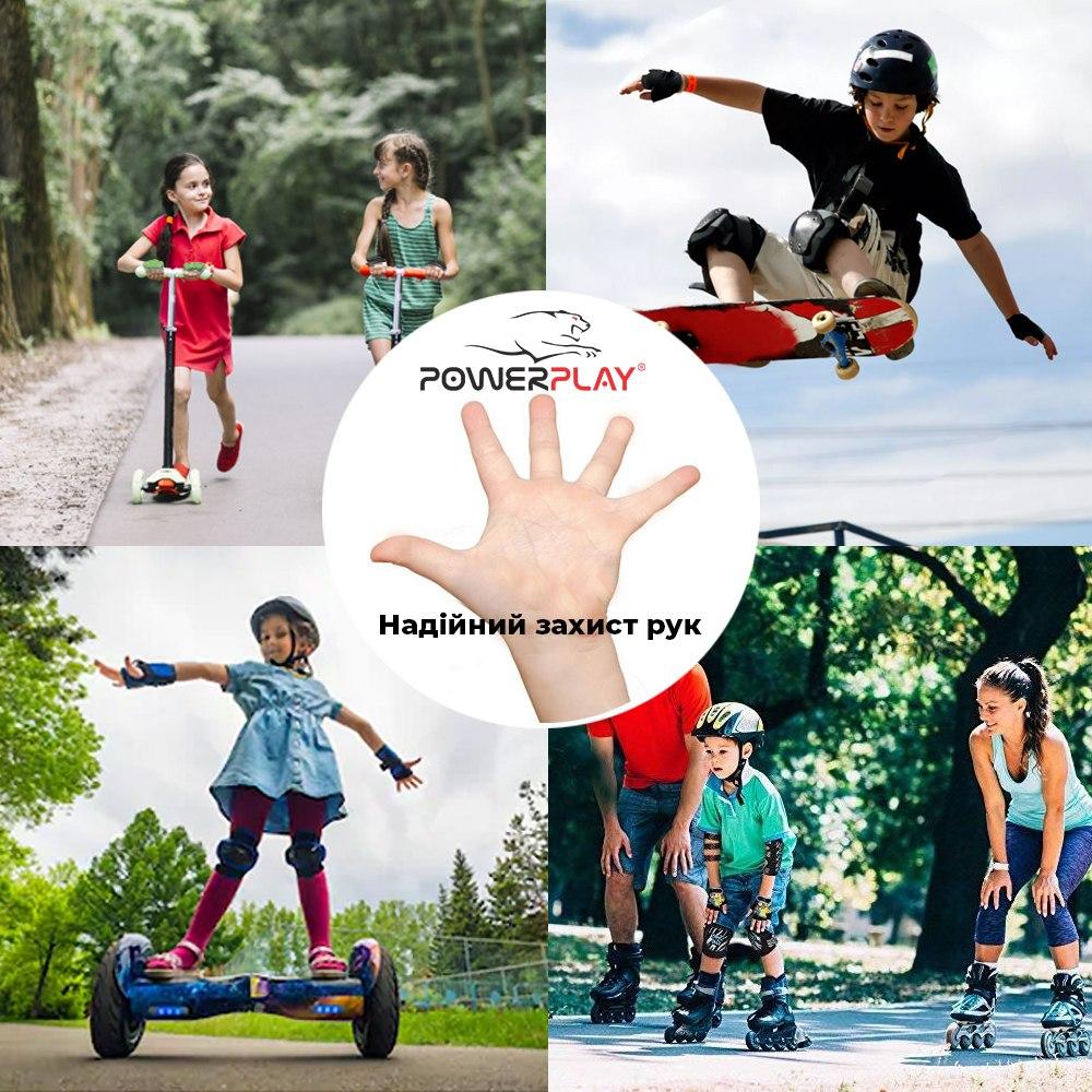 Велорукавички PowerPlay 001 C Сині 3XS фото товару