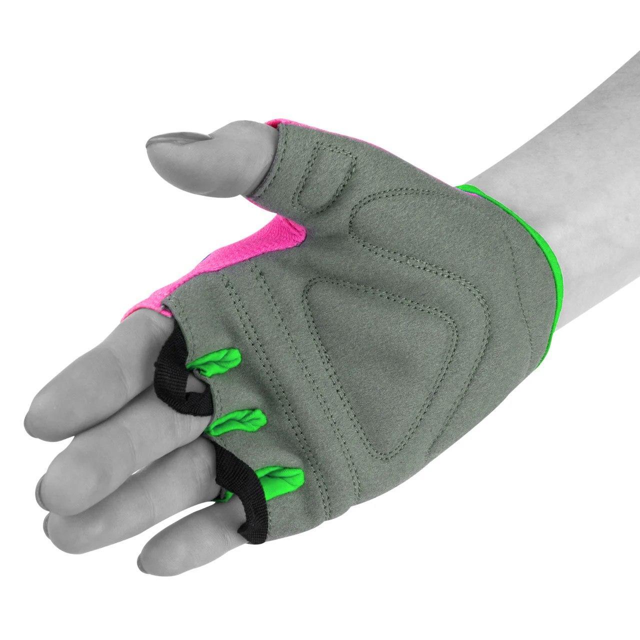 Рукавички для фітнесу PowerPlay 418 жіночі Розові S фото товара