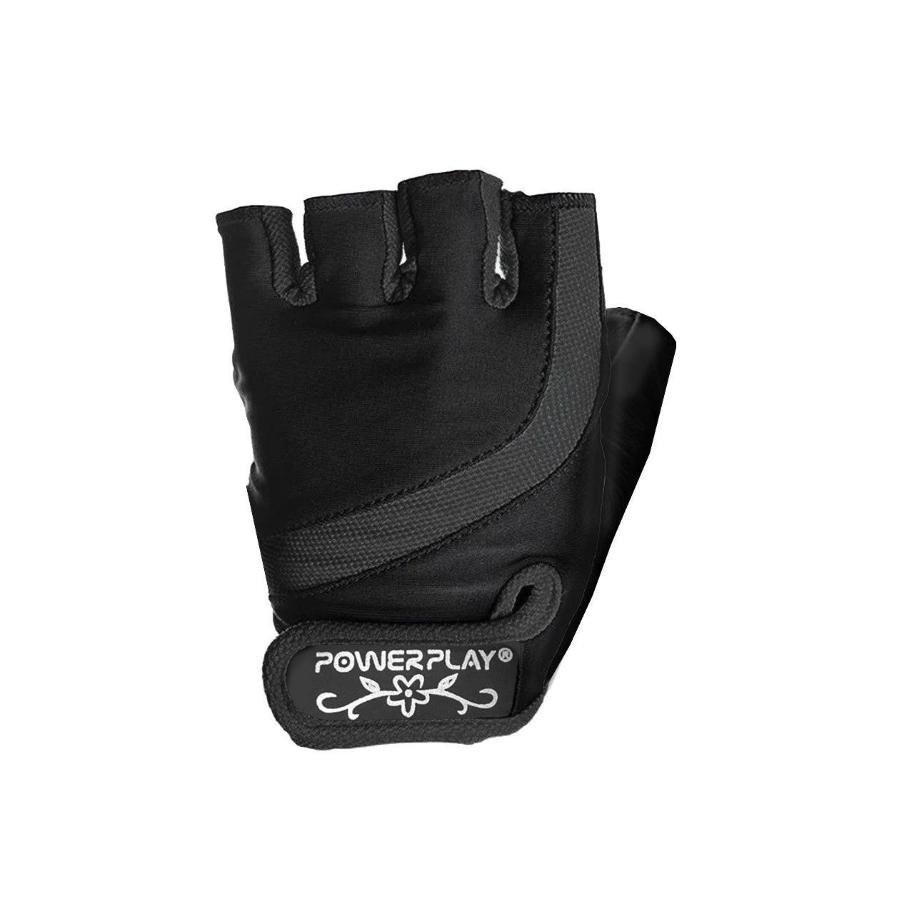 Рукавички для фітнесу PowerPlay 2311 жіночі Чорн XS фото товару