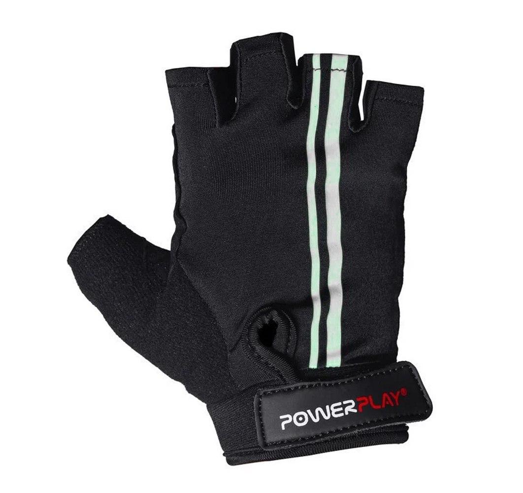 Велорукавички PowerPlay 5031 XL Чорні фото товару