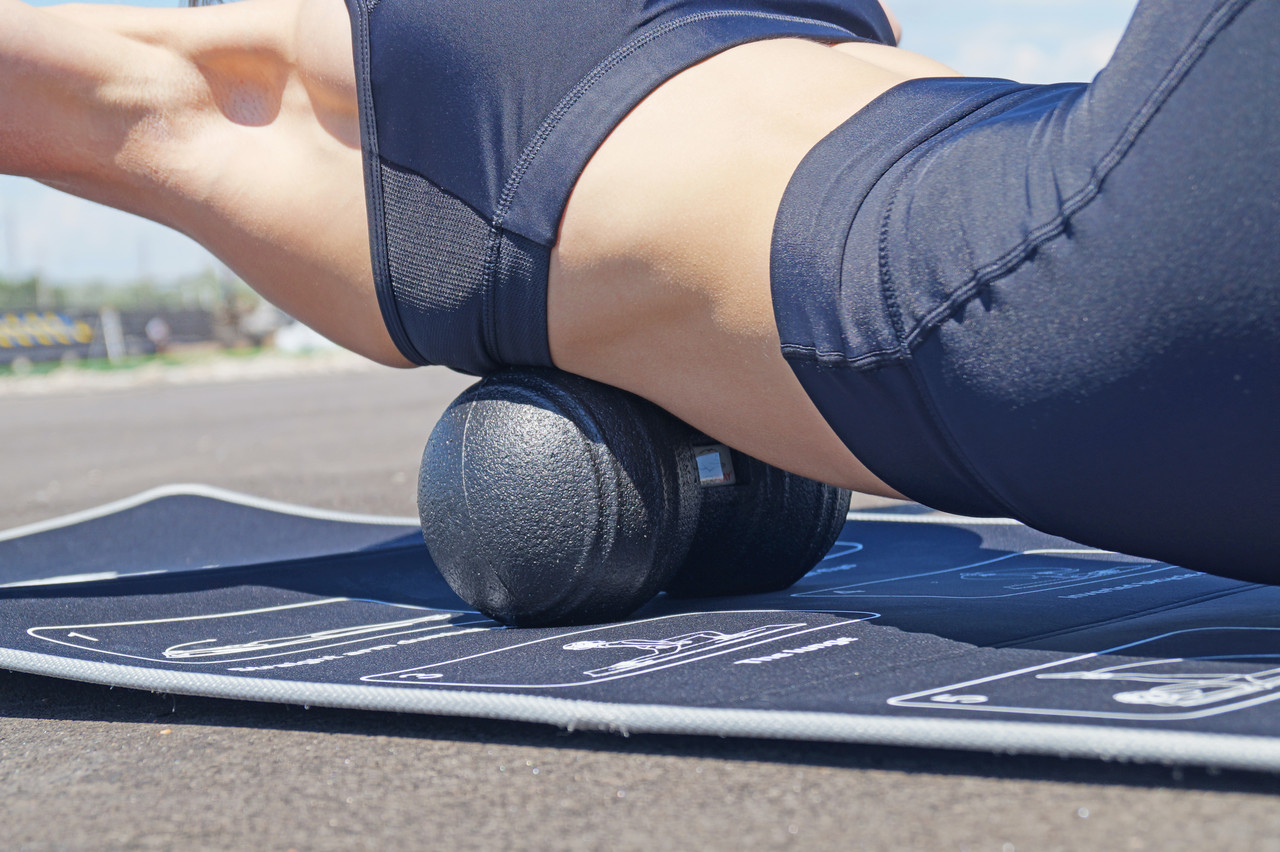 Набір масажних мячиків PowerPlay 4007 Чорні (3 шт) фото товару