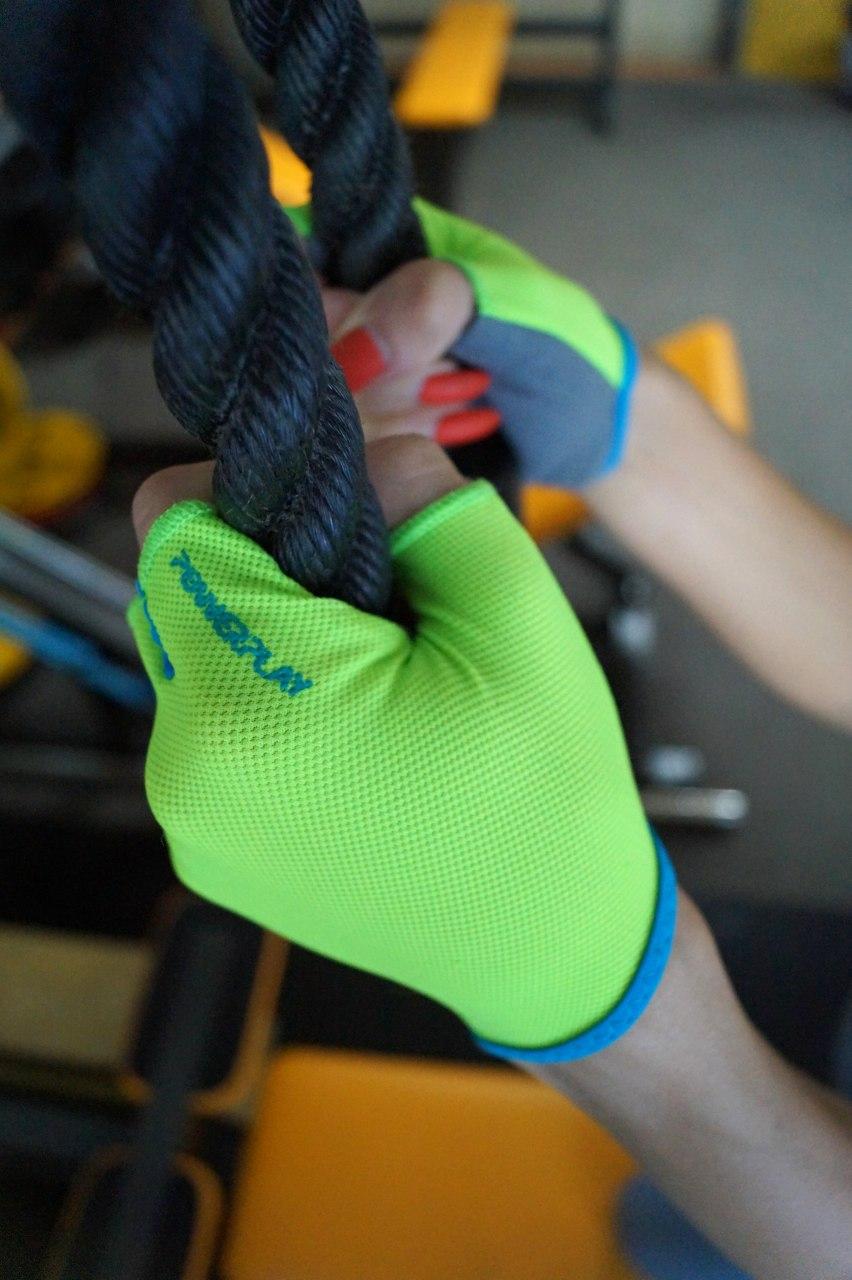 Рукавички для фітнесу PowerPlay 418 С жіночі Зелені S фото товара