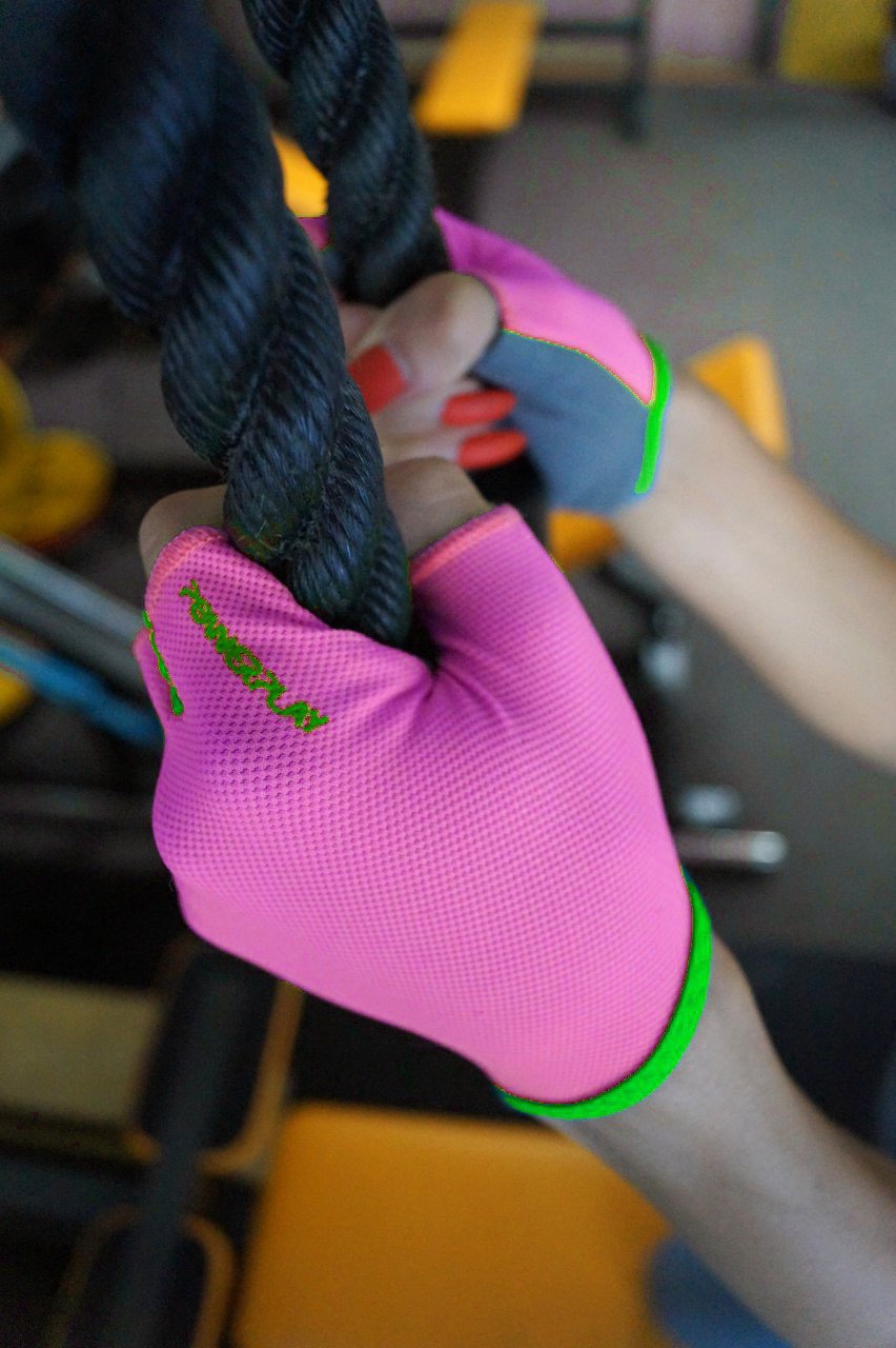 Рукавички для фітнесу PowerPlay 418 жіночі Розові M фото товара