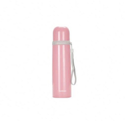 Термос CASNO 500 мл KXN-6002 Рожевий фото товару
