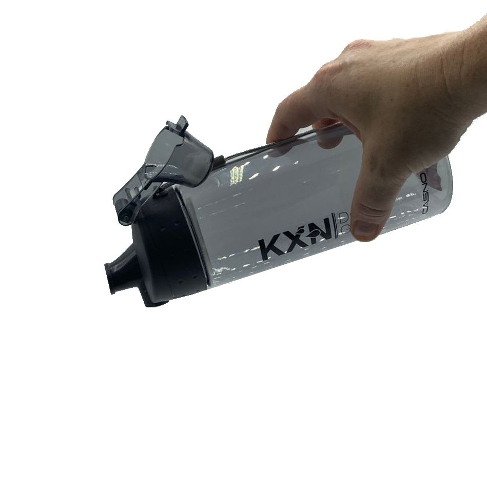 Пляшка для води CASNO 580 мл KXN-1179 Сіра фото товару