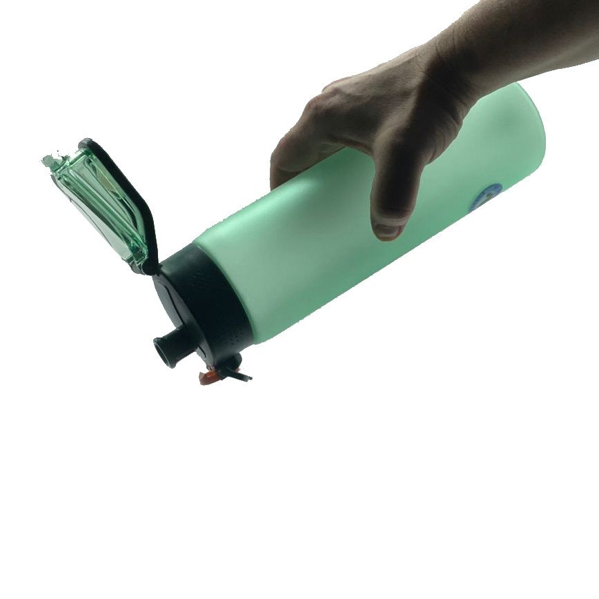 Пляшка для води CASNO 750 мл KXN-1226 Зелена фото товару