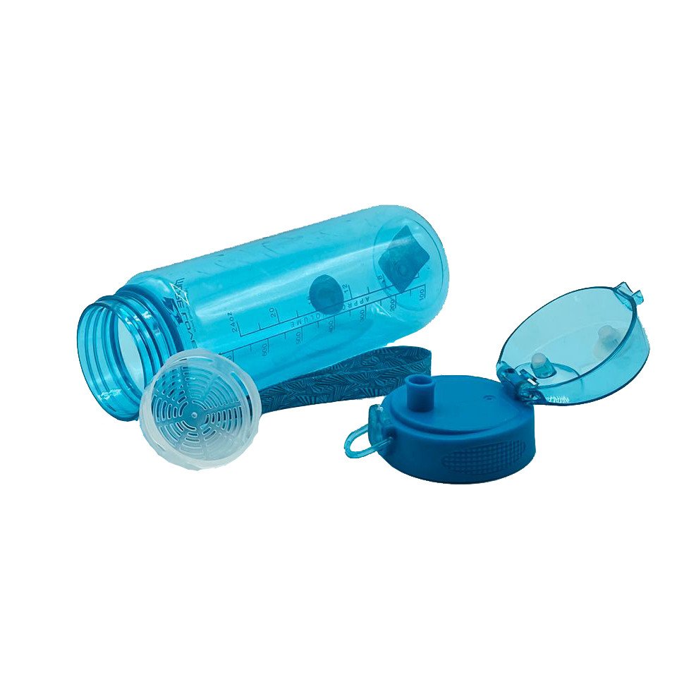 Пляшка для води CASNO 850 мл MX-5040 More Love Блакитна фото товара