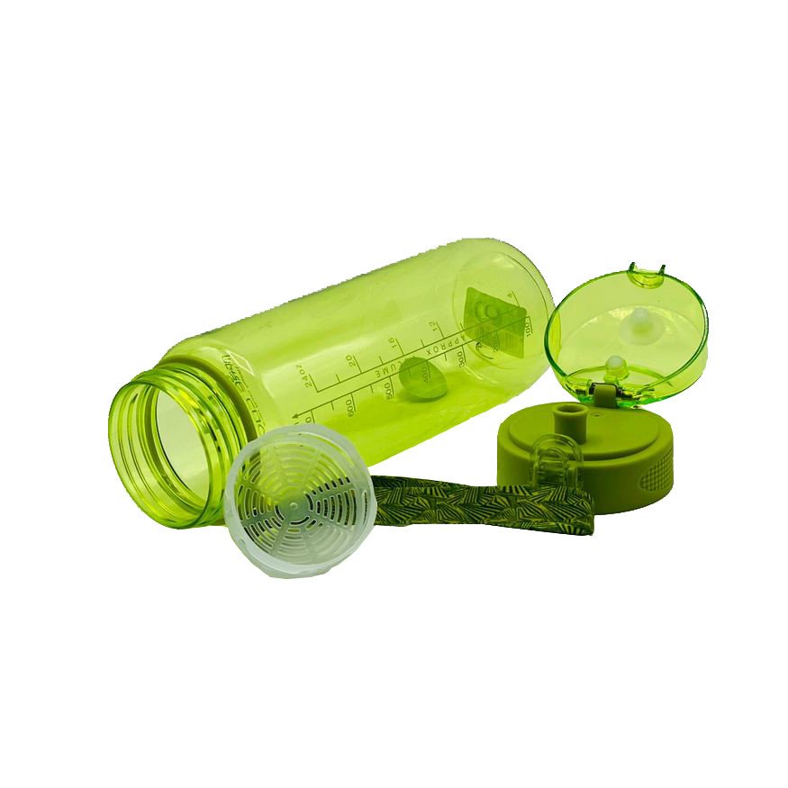 Пляшка для води CASNO 850 мл MX-5040 More Love Зелена фото товара